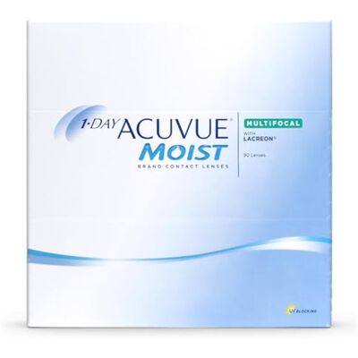 Acuvue 1-DAY MOIST MULTIFOCAL Reemplazo Diario protección UV 90 lentes Acuvue 1-DAY MOIST MULTIFOCAL Reemplazo Diario protección UV 90 lentes