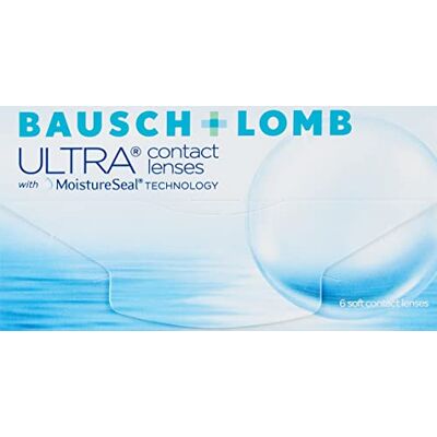 Bausch + Lomb ULTRA lentillas mensuales esféricas, 6 unidades / 8.7 BC / 14.20 DIA / -05,00 Bausch + Lomb ULTRA lentillas mensuales esféricas, 6 unidades / 8.7 BC / 14.20 DIA / -05,00