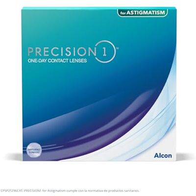 PRECISION 1 PRECISION1 Toric Lentes de un día 90 uds cil 0.75 eje 180 -4.50 dpt PRECISION 1 PRECISION1 Toric Lentes de un día 90 uds cil 0.75 eje 180 -4.50 dpt