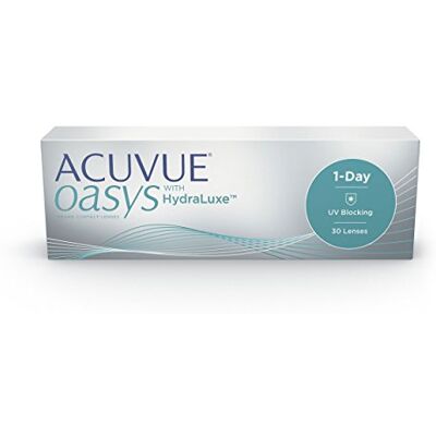 Acuvue ® OASYS 1-DAY con tecnología HydraLuxe™ Reemplazo Diario protección UV 30 lentes Acuvue ® OASYS 1-DAY con tecnología HydraLuxe™ Reemplazo Diario protección UV 30 lentes