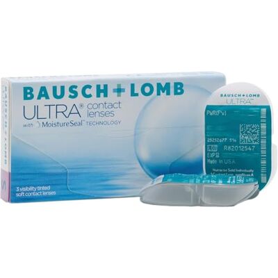 Bausch + Lomb ULTRA lentillas mensuales esféricas, 3 unidades / 8.5 BC / 14.20 DIA / -05,25 Bausch + Lomb ULTRA lentillas mensuales esféricas, 3 unidades / 8.5 BC / 14.20 DIA / -05,25