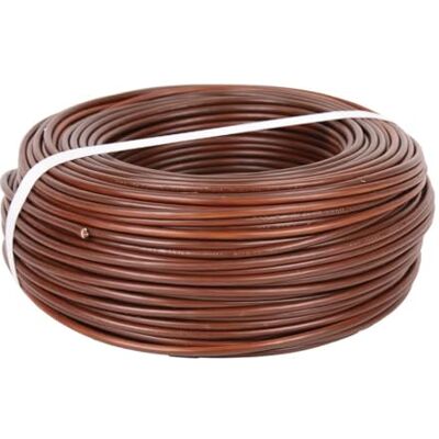 Cofan ROLLO CABLE H07V-K 1X4MM2 MARRÓN (100 M) Cofan ROLLO CABLE H07V-K 1X4MM2 MARRÓN (100 M)