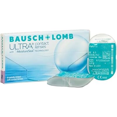 Bausch + Lomb ULTRA lentillas mensuales esféricas, 6 unidades / 8.7 BC / 14.20 DIA / -02,25 Bausch + Lomb ULTRA lentillas mensuales esféricas, 6 unidades / 8.7 BC / 14.20 DIA / -02,25