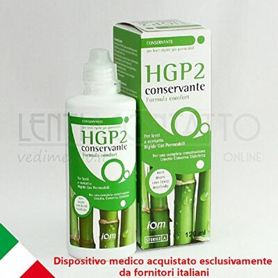 Bausch + Lomb Hgp-2 Solución para lentes de contacto, 1 Unidad, 120 ml Bausch + Lomb Hgp-2 Solución para lentes de contacto, 1 Unidad, 120 ml