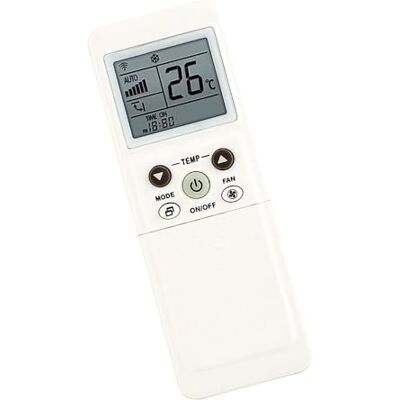 GC GLOBALCOMMERCE Mando a Distancia Universal para Aire Acondicionado Compatible con la mayoría de Las Marcas, Mando a Distancia para climatizador multifunción GC GLOBALCOMMERCE Mando a Distancia Universal para Aire Acondicionado Compatible con la mayoría de Las Marcas, Mando a Distancia para climatizador multifunción