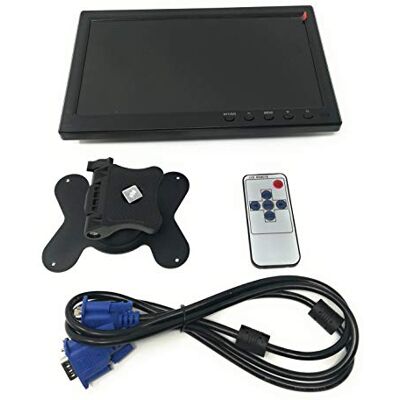 tempo di saldi Saldi Monitor de Tiempo LCD de 10.1 Pulgadas Full HDMI con Mando a Distancia para videovigilancia de Coche tempo di saldi Saldi Monitor de Tiempo LCD de 10.1 Pulgadas Full HDMI con Mando a Distancia para videovigilancia de Coche