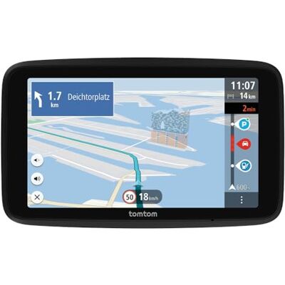 TomTom GPS Coche GO Advanced (6", con información de tráfico y Alerta de radares, actualizaciones de mapas del Mundo por Wi-Fi, indicación de carriles en Movimiento y Soporte Reversible Integrado) TomTom GPS Coche GO Advanced (6", con información de tráfico y Alerta de radares, actualizaciones de mapas del Mundo por Wi-Fi, indicación de carriles en Movimiento y Soporte Reversible Integrado)