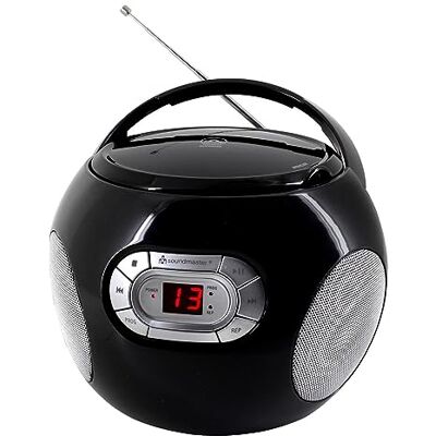 Soundmaster UKW CD-Radio AUX, CD Negro Soundmaster UKW CD-Radio AUX, CD Negro