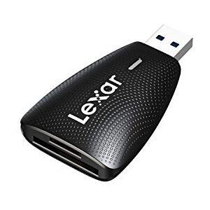Lexar Multi-Card 2-in-1 USB 3.1 Lector, hasta 312 MB/s para Tarjeta SD UHS-I UHS-II y Micro SD, Compatible con USB 3.0/2.0 (LRW450UBAMZN) Lexar Multi-Card 2-in-1 USB 3.1 Lector, hasta 312 MB/s para Tarjeta SD UHS-I UHS-II y Micro SD, Compatible con USB 3.0/2.0 (LRW450UBAMZN)