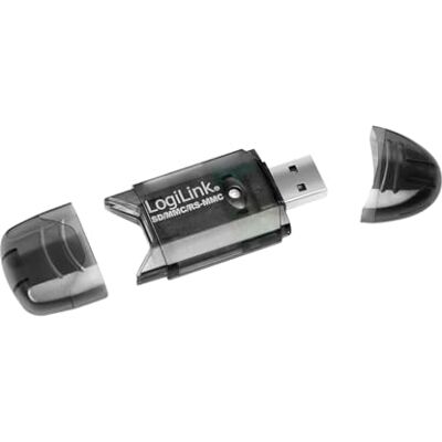LogiLink CR0007 Lector de Tarjetas USB 2.0 Stick (SD, SD-HC, MMC, RS-MMC) LogiLink CR0007 Lector de Tarjetas USB 2.0 Stick (SD, SD-HC, MMC, RS-MMC)