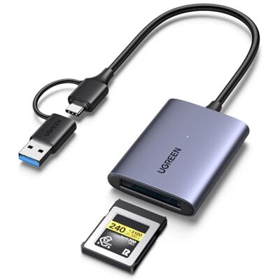 UGREEN Lector de Tarjetas SD Adaptador USB C de Lector Tarjetas (Negro) SD Card Reader Adaptador Micro SD a Tipo C, Compatible con iPhone 18 Pro Max 17 MacBook Air iPad Pro UGREEN Lector de Tarjetas SD Adaptador USB C de Lector Tarjetas (Negro) SD Card Reader Adaptador Micro SD a Tipo C, Compatible con iPhone 18 Pro Max 17 MacBook Air iPad Pro