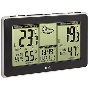 TFA Dostmann Mondo estación meteorológica inalámbrica (Negro con baterías) TFA Dostmann Mondo estación meteorológica inalámbrica (Negro con baterías)