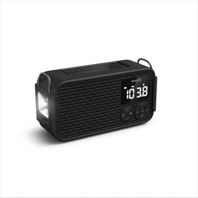 Philips TAR3500 Radio de Emergencia de alimentación múltiple con Am/FM, Sirena SOS y batería Externa Philips TAR3500 Radio de Emergencia de alimentación múltiple con Am/FM, Sirena SOS y batería Externa