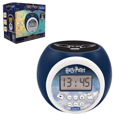 LEXIBOOK , Hedwig Reloj Despertador Proyector, LEXIBOOK , Hedwig Reloj Despertador Proyector,