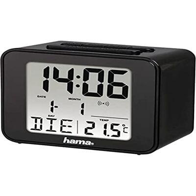 Hama I Reloj Despertador Digital, Negro Hama I Reloj Despertador Digital, Negro