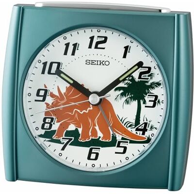 Seiko Reloj Despertador Clock, Color Verde Seiko Reloj Despertador Clock, Color Verde
