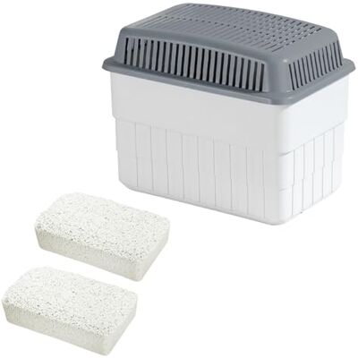 Deshumidificador WENKO blanco - 2x 1,0 kg para control de humedad Deshumidificador WENKO blanco - 2x 1,0 kg para control de humedad
