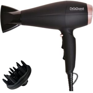 Digiquest - WINDY PRO - 2000 W - Negro - Secador Digiquest - WINDY PRO - 2000 W - Negro - Secador