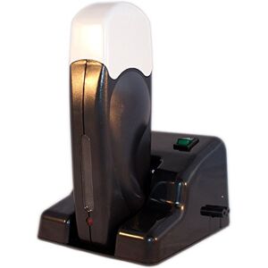 EpilWax Calentador de cera para roll-on de 100 ml con tapón desmontable, serie Black Style, dispositivo calentador de cera para fundir cartuchos de recarga (base modular, negro) EpilWax Calentador de cera para roll-on de 100 ml con tapón desmontable, serie Black Style, dispositivo calentador de cera para fundir cartuchos de recarga (base modular, negro)