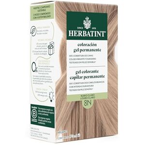 Herbatint Tinte Permanente para Cabello 8N Rubio Claro 170 ml Sin Amoníaco, 100% Cobertura de Canas Dermatológicamente Probado, con 8 Extractos Naturales Herbatint Tinte Permanente para Cabello 8N Rubio Claro 170 ml Sin Amoníaco, 100% Cobertura de Canas Dermatológicamente Probado, con 8 Extractos Naturales