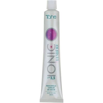 Tahe Ionic Lumière Mascarilla capilar con Color de pH de 3,5 Ácido, sin Parabenos, altamente nutriente e hidratante, Rubio Perla, 100 ml Tahe Ionic Lumière Mascarilla capilar con Color de pH de 3,5 Ácido, sin Parabenos, altamente nutriente e hidratante, Rubio Perla, 100 ml