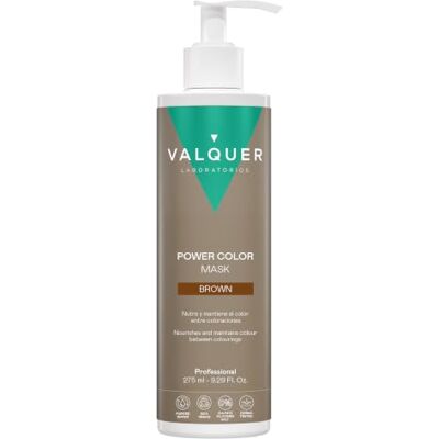 Valquer Power Color Castaño 275 ml - Mascarilla capilar vegana Valquer Power Color Castaño 275 ml - Mascarilla capilar vegana