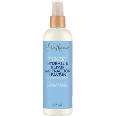 Shea Moisture Miel de Manuka y Yogur Hidratante y Reparador Acondicionador Sin Enjuague - Acondicionador sin enjuague Shea Moisture Miel de Manuka y Yogur Hidratante y Reparador Acondicionador Sin Enjuague - Acondicionador sin enjuague