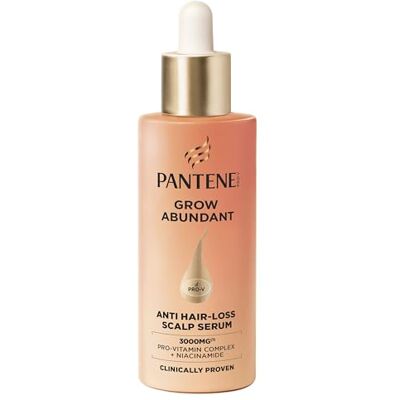 Pantene Grow Abundant Sérum Anticaída para el Cuero Cabelludo 60ml para un Cabello Más Grueso,Más Largo y Más Denso en 8 Semanas. Tratamiento Anticaída Cabello Mujer.Con 3000mg de ComplejoPro-Vitamina Pantene Grow Abundant Sérum Anticaída para el Cuero Cabelludo 60ml para un Cabello Más Grueso,Más Largo y Más Denso en 8 Semanas. Tratamiento Anticaída Cabello Mujer.Con 3000mg de ComplejoPro-Vitamina