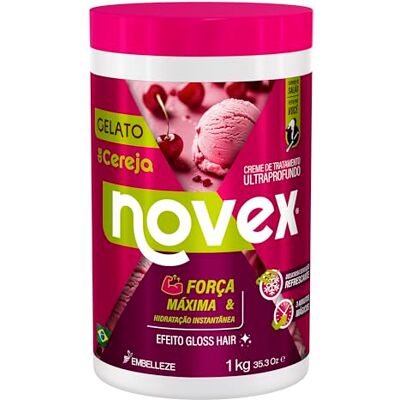 NOVEX Mascarilla Capilar Gelato de Cereza 1 kg NOVEX Mascarilla Capilar Gelato de Cereza 1 kg