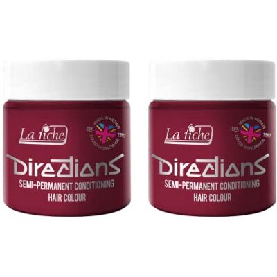La Riche 2 x Directions Semi-Permanent Hair Color Bote de 100 ml (Tulip) La Riche 2 x Directions Semi-Permanent Hair Color Bote de 100 ml (Tulip)