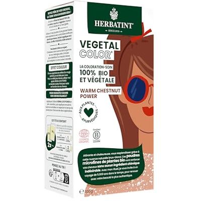 Herbatint Organic Warm Chestnut Power Vegetal Colour 3.53 oz Herbatint Organic Warm Chestnut Power Vegetal Colour 3.53 oz