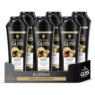 Champú Reparación Total Schwarzkopf - 6x250ml Champú Reparación Total Schwarzkopf - 6x250ml