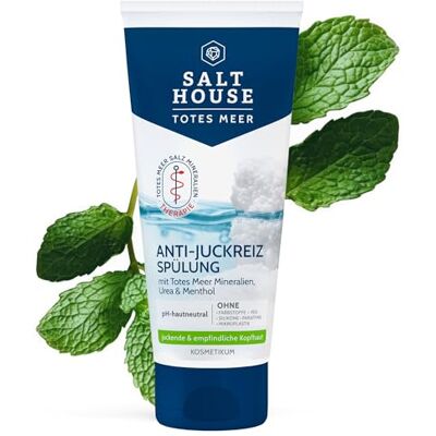 Salthouse Acondicionador antipicazón Terapia del Mar Muerto, contiene urea y pantenol, para cabello flexible, para el cuero cabelludo sensible y picor, 200 ml Salthouse Acondicionador antipicazón Terapia del Mar Muerto, contiene urea y pantenol, para cabello flexible, para el cuero cabelludo sensible y picor, 200 ml