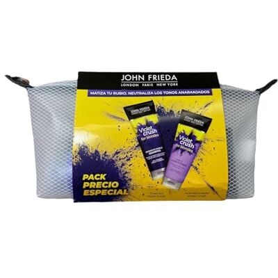 John Frieda Luminous Colour Pack – Champú + Mascarilla + Glaze Illuminate & Shine Realza el Color, Aporta Brillo y Protege el Cabello Teñido John Frieda Luminous Colour Pack – Champú + Mascarilla + Glaze Illuminate & Shine Realza el Color, Aporta Brillo y Protege el Cabello Teñido