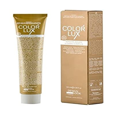 Design Look Tinte Color Lux 6.13 Rubio Oscuro Beige 100ML, Estandar Design Look Tinte Color Lux 6.13 Rubio Oscuro Beige 100ML, Estandar