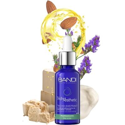 BANDI Loción para Cuero Cabelludo Graso Fórmula Concentrada con Extracto Aceite de Almendra Árbol de Té Niacinamida y Vitamina e para Reducción Sebo y Cuidado Capilar BANDI Loción para Cuero Cabelludo Graso Fórmula Concentrada con Extracto Aceite de Almendra Árbol de Té Niacinamida y Vitamina e para Reducción Sebo y Cuidado Capilar