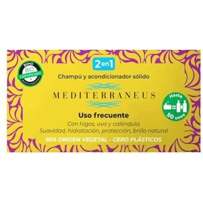MEDITERRANEUS Champú y Acondicionador Sólido - Cuidado del Cabello MEDITERRANEUS Champú y Acondicionador Sólido - Cuidado del Cabello