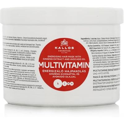 Kallos Mascarilla Capilar Cosmetics Multivitamin Energizante 500 ml Kallos Mascarilla Capilar Cosmetics Multivitamin Energizante 500 ml