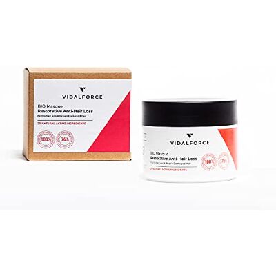 VIDALFORCE Mascarilla De Pelo Natural 250 ml. VIDALFORCE Mascarilla De Pelo Natural 250 ml.
