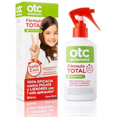 OTC Antipiojos FÓRMULA TOTAL, Spray 125ml OTC Antipiojos FÓRMULA TOTAL, Spray 125ml
