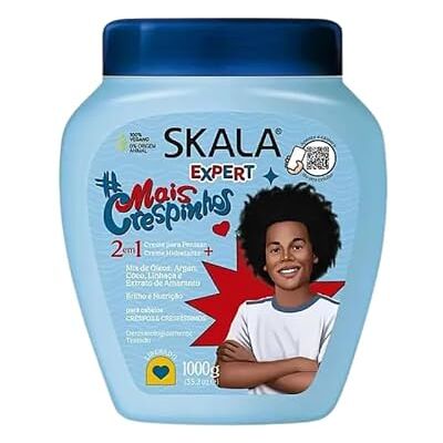 SKALA Mascarilla Mais Crespinhos 1000 ml – Tratamiento Capilar para Cabello Rizado y Afro – Hidratación, Definición y Suavidad – Uso Diario SKALA Mascarilla Mais Crespinhos 1000 ml – Tratamiento Capilar para Cabello Rizado y Afro – Hidratación, Definición y Suavidad – Uso Diario