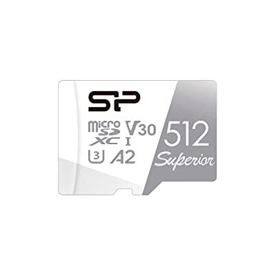 Silicon Power MicroSD 512GB (Nintendo Switch Operación verificada) Compatible con 4K, UHS-I U3 V30 A2 Standard Ultra HD, Gran Capacidad, Velocidad máxima 100MB/s SP512GBSTXDA2V20SP Silicon Power MicroSD 512GB (Nintendo Switch Operación verificada) Compatible con 4K, UHS-I U3 V30 A2 Standard Ultra HD, Gran Capacidad, Velocidad máxima 100MB/s SP512GBSTXDA2V20SP