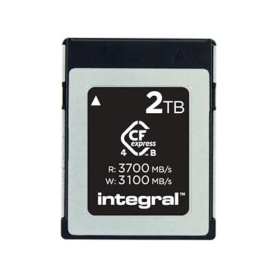 Integral - INCFE2TB3700/S1600G4.0 - 2TB - CFexpress Type B - Tarjeta de memoria Integral - INCFE2TB3700/S1600G4.0 - 2TB - CFexpress Type B - Tarjeta de memoria