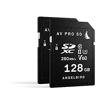 Angelbird SD Card AV Pro UHS-II 128GB V60 Tarjeta SD (2 Unidades) Angelbird SD Card AV Pro UHS-II 128GB V60 Tarjeta SD (2 Unidades)