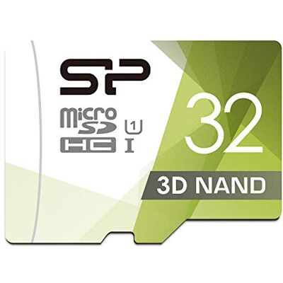 Silicon Power Tarjeta de Memoria microSDHC UHS-1 de 32 GB (FBE-SU032GBSTHBU1V1GEU) Silicon Power Tarjeta de Memoria microSDHC UHS-1 de 32 GB (FBE-SU032GBSTHBU1V1GEU)