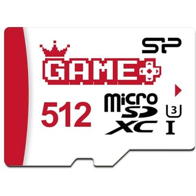 Silicon Power Tarjeta de Memoria SDXC Micro SD de 512 GB con Adaptador Compatible con Nintendo Switch Silicon Power Tarjeta de Memoria SDXC Micro SD de 512 GB con Adaptador Compatible con Nintendo Switch