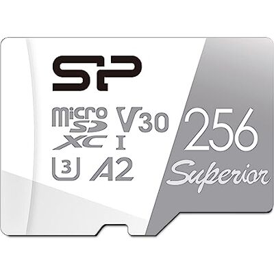 Silicon Power Micro SDXC UHS-I (U3), 256 GB, V30 4K A2 con Adaptador, Compatible con Steam Deck Silicon Power Micro SDXC UHS-I (U3), 256 GB, V30 4K A2 con Adaptador, Compatible con Steam Deck