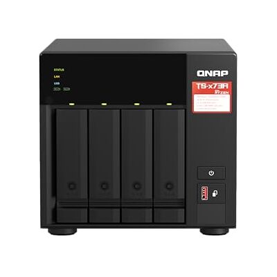QNAP TS-473A-SW5T Serveur NAS 4 Baies + QSW-1105-5T QNAP TS-473A-SW5T Serveur NAS 4 Baies + QSW-1105-5T