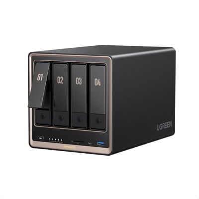 UGREEN NASync DXP4800 GT NAS 4 bahías, AMD Ryzen Embedded R2514 UGREEN NASync DXP4800 GT NAS 4 bahías, AMD Ryzen Embedded R2514