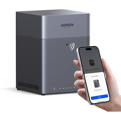 UGREEN NASync DH4300 Plus NAS de Escritorio 4 Bahías, LAN 2.5GbE, AI Álbum 4GB RAM, NFC, 4K HDMI, NAS para Principiantes, Copia en la nube, Acceso Remoto, Centro de Supervisión, Docker (Sin Discos) UGREEN NASync DH4300 Plus NAS de Escritorio 4 Bahías, LAN 2.5GbE, AI Álbum 4GB RAM, NFC, 4K HDMI, NAS para Principiantes, Copia en la nube, Acceso Remoto, Centro de Supervisión, Docker (Sin Discos)